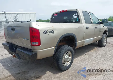 2003 Dodge Ram 2500 Slt/Laramie/St from USA, damaged, VIN 3D7KU28D73G730364
